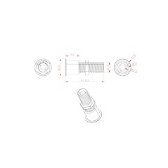 Vivolink VLDG24L-B: Premium Cable Through Solution for Seamless Connectivity